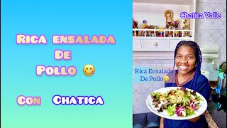 RICA ENSALADA DE POLLO [upl. by Ailimaj]