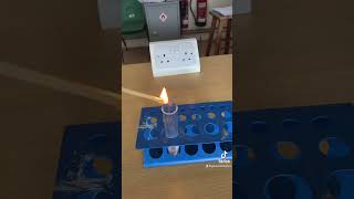 GCSE Chemistry Reacting Magnesium with Sulfuric acid and testing for hydrogen gas AQAOCR Edexcel [upl. by Ntsyrk556]