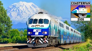 Seattle Sounder Commuter Trains [upl. by Alrad486]