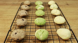 Cream Cheese Cookies Recipe  Just mix it all together [upl. by Haneehs6]