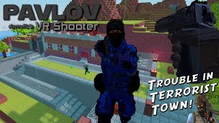 Trouble in Minecraft  Pavlov VR TTT Funny Moments [upl. by Alios204]