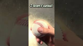 Two Seam Fastball Pitch How To pitchinglessons pitchingtips baseball [upl. by Fahy790]