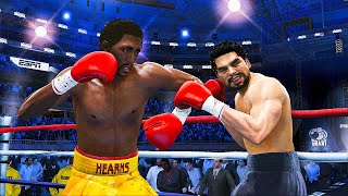 Tommy Hearns vs Roberto Duran Full Fight  Fight Night Champion Simulation [upl. by Anitsrik]