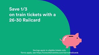 Digital 2630 Railcard from Trainline [upl. by Corny]