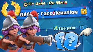 Clash Royale DEFI DE LACCELERATION  JADORE  Deck [upl. by Aipmylo7]