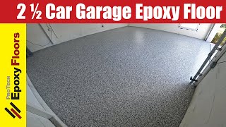 25 Car Garage Epoxy Floor [upl. by Fania]