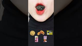 ASMR Eat your favorite snacks 13 asmr snacks shorts [upl. by Kurth]