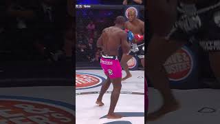 😱 What a Knockout Phil Davis vs Francis Carmont shorts bellator297 [upl. by Yrrol]