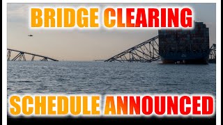 Baltimore Bridge Collapse Timeline Announced by Engineers [upl. by Wrightson794]