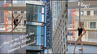 A Day in my Life Vlog at the Joffrey Ballet Summer Intensive in Chicago [upl. by Domela]