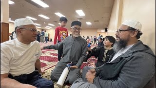 Suasana Masa Terawih Ramadan Masjid Kami Di USA  Taraweeh With Imam Mahmoud Gamal NHIC  Orange CT [upl. by Hannus141]