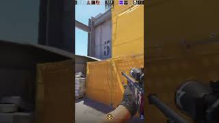 THAT CT PLAYER PROBABLY CALL ME HACKER AFTER THIS😆 cs2clips csgoclips shorts [upl. by Anyzratak]