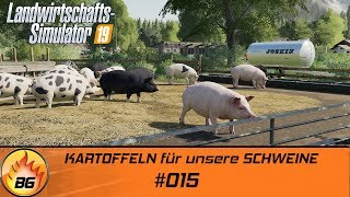 LS19  Zweisternhof 015  KARTOFFELN für unsere SCHWEINE  FS19  Lets Play HD [upl. by Lihp]