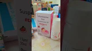 CEFPODOXIME ORAL SUSPENSION I P  ROKPOD  50  DRY SYRUP [upl. by Ney]