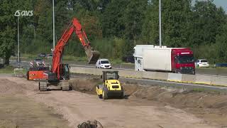 brug E40 Drongen afgesloten [upl. by Hubbard]