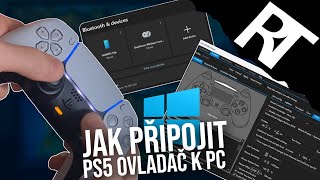 Jak připojit PS5 ovladač k PC  Jak připojit ovladač do počítače  PS5 ovladač [upl. by Aidnac]