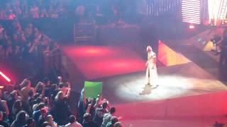 Rey Mysterio amp Sin Cara VS Lord Tensai amp Cody Rhodes Entrance 9312 [upl. by Leuqer505]