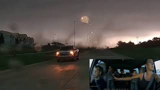 Familys Dash Cam of Derecho 100mph Storm in Grimes Iowa on August 10 2020 [upl. by Paugh145]