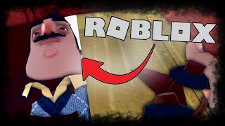 I Tried Hello Neighbor In Roblox [upl. by Suki397]