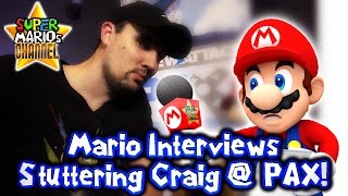 SMC PAX Prime 14  Mario Interviews Stuttering Craig [upl. by Boulanger]