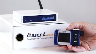 diasend® Clinic  Uploading Animas Vibe insulin pump [upl. by Vanny]