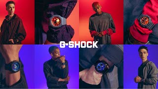 Striking gradated colors represent the fiery determination to take on every challenge  GSHOCK [upl. by Iolenta]