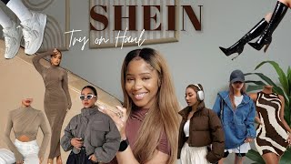 MASSIVE Fall SHEIN Try On Haul  Fall Clothing Try On Haul  SharronReneé [upl. by Budding]