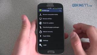 How to Install TWRP Recovery on the Samsung Galaxy S4 [upl. by Airdnaed]