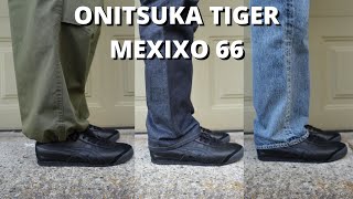 ONITSUKA TIGER MEXICO 66  SIZING  ON FEET [upl. by Sosna]