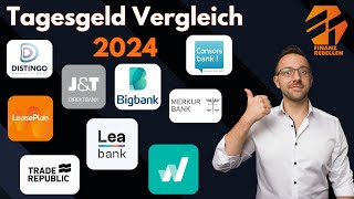 Tagesgeld Konto Vergleich 2024 [upl. by Notyal]