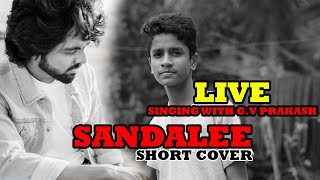 Sema Songs  Sandalee Video Song  GV Prakash Kumar  AASHIK ANSAR  Live singing  Smule track [upl. by Latsyrcal]