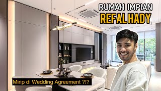 HOUSE TOUR RUMAH REFAL HADY  ADA PINTU RAHASIA MIRIP di WEDDING AGREEMENT [upl. by Gimpel]