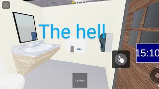 Anda Newlec at Dunkin in Western Game Roblox [upl. by Yebot90]