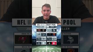 NFL Week 5 Draft Pool Picks [upl. by Tnilk]