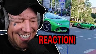 ER wollte DRIFTEN aber 🤣😬 Supercar Fails Reaktion 💰  MontanaBlack Reaktion [upl. by Ainesy]