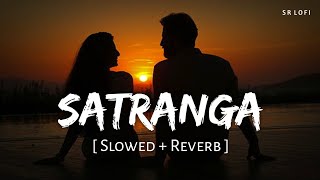 Satranga Slowed  Reverb  Arijit Singh  Animal  SR Lofi [upl. by Suhpesoj351]