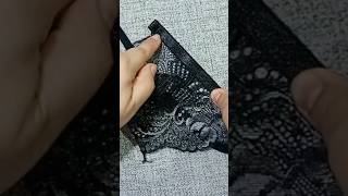 Acabado de Bralette diydecostura aprendercostura [upl. by Wolliw]