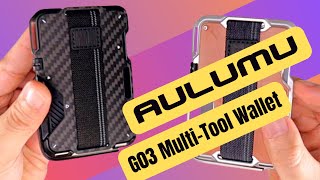 AULUMU G03 MultiTool Magnetic Metal Wallet WALKTHROUGH [upl. by Fernand]