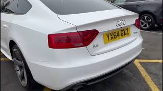 AUDI A5 18 TFSI BLACK EDITION SPORTBACK EURO 6 YX64 GXZ [upl. by Gairc]