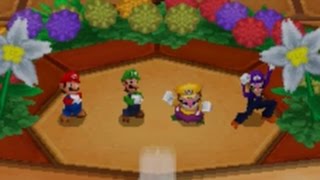 Mario Party DS Wii U  Party Mode Wigglers Garden Tag Battle [upl. by Jelks]