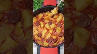 Patatas a la Riojana Fácil y Rápido 😋👍 shorts reels [upl. by Etteiram]