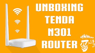 Tenda N301 N300 Wireless Wifi Router Unboxing amp Review 2018 [upl. by Arebma]