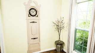 How To  Orly Shanis DIY Grandfather Clock  Hallmark Channel [upl. by Namaan409]