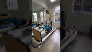 Jumping on Reformer pilates plyometrics classicalpilates [upl. by Gaudette]