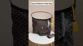 Goyard The Boheme Hobo Bag Black bag luxurybag luxury goyard goyardbag hobobag [upl. by Emanuela]