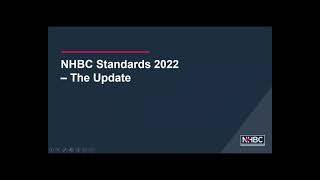 NHBC Standards 2022 Updates Webinar [upl. by Selassie967]