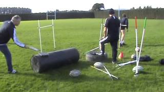 Half BackScrum Half Passing Drill [upl. by Alvin]