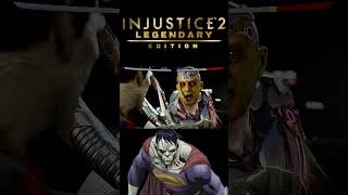 Injustice 2 Bizarro vs Brainiac Shorts Clone Kryptoniano TerraBizarro Imperfeições Inversão [upl. by Atterahs546]