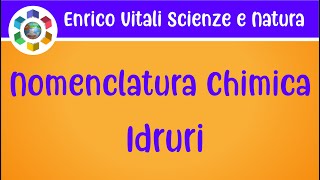 Idruri Nomenclatura chimica Esercizi [upl. by Sillad]