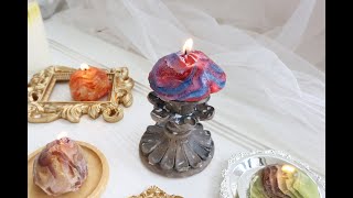 寶石蠟燭製作教學 Gem Stone Candle [upl. by Katerine434]